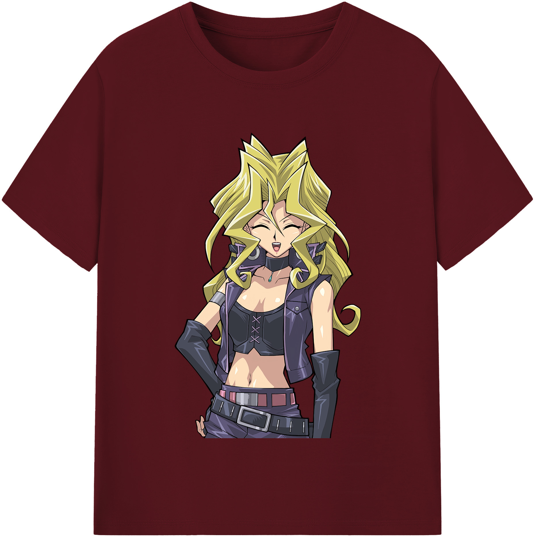 （画像用） 遊☆戯☆王 Yu-Gi-Oh! 綿100％半袖Tシャツ（フロントプリント）